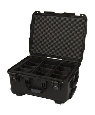 Wheeled Series 950 Lightweight NK-7 Resin Waterproof Protective Rolling Case with Padded Dividers