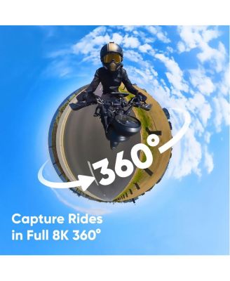 X4 8K 360 Camera Motorcycle Kit