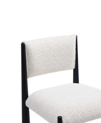 Lennor Boucle Upholstered Dining Side Chairs, Set of 2