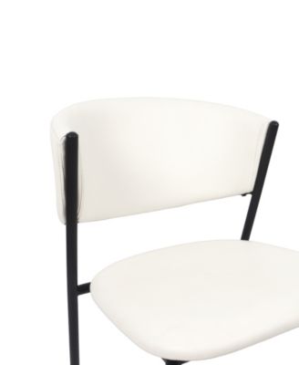 Drift Faux Leather Upholstered Dining Side Chairs, Set of 4