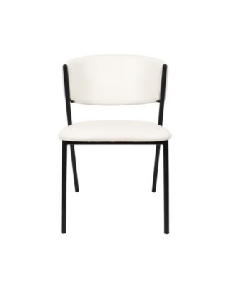 Drift Faux Leather Upholstered Dining Side Chairs, Set of 4