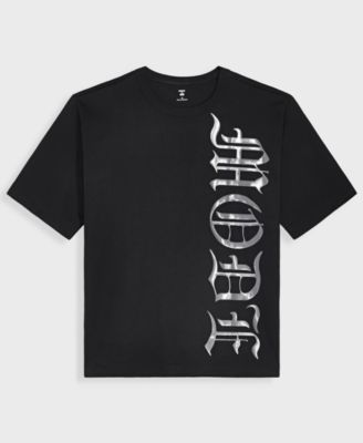 Men's Cotton Metallic-Graphic Relaxed T-Shirt