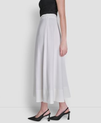 Women's Textured Maxi Skirt