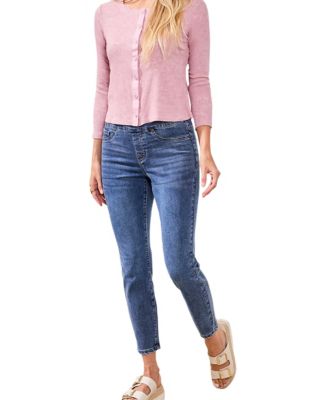 Tribal Women's Audrey Comfort-Fit Ankle Jeggings - Dark Vintage