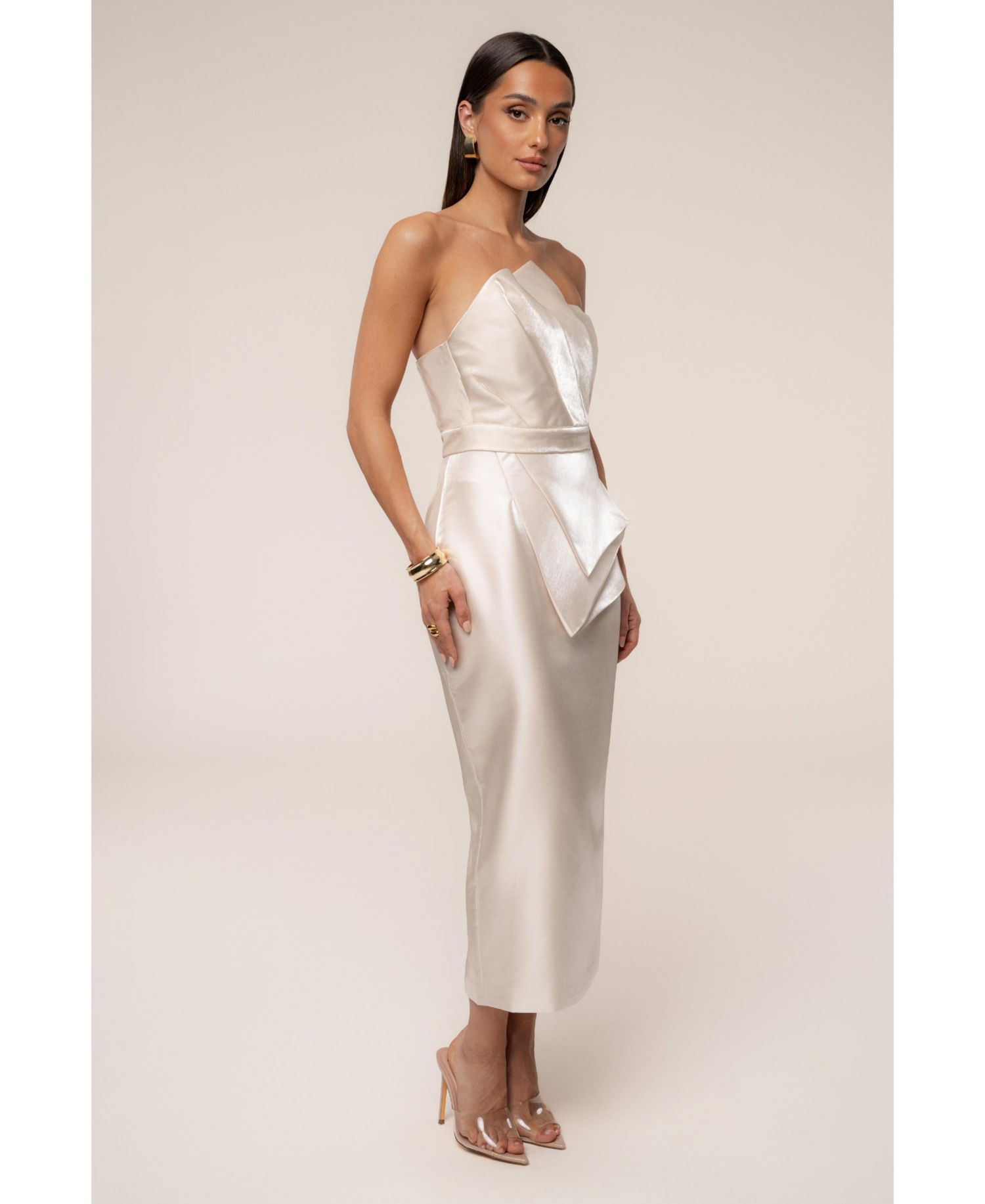 Women's Gala Pleated Top