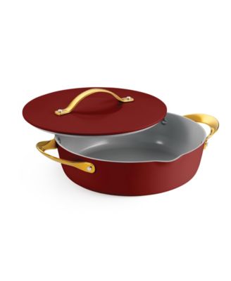 Fiora Ceramic Non-Stick 4.25-Quart Multipurpose Pan