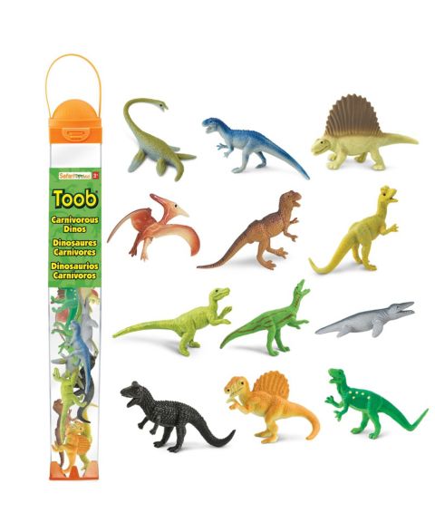 Детские игрушки Safari Ltd. 12 Piece Carnivorous Dinos