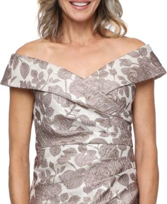 Women's Short Portrait Collar Printed Dress