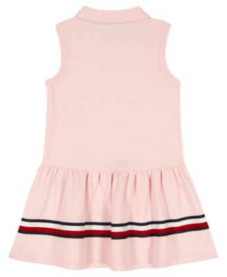 Girls' 4-6X Sleeveless Union Polo Dress