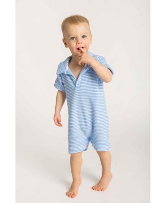 Baby Boys Stripe Terry Shortall