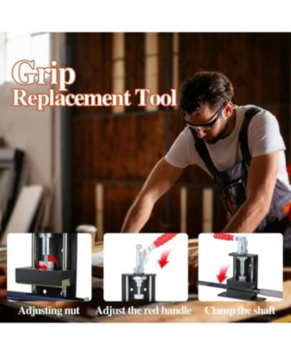 ARONKL Golf Grip Removal Clamp Tool Vise Shaft regripping kit Grip Remover Repair Replacement Accessories Golf ClubsVisit the ARONKL Store