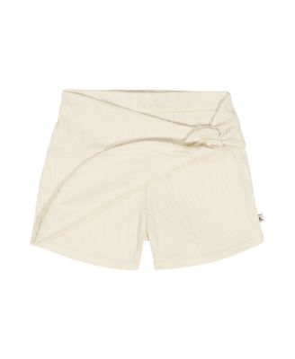 Girls' 7-16 Elastic Waistband Wrap Skort