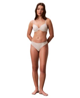 Women's Invisibles Microfiber Stretch Thong Underwear-D3428