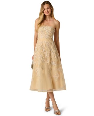 adrianna papell embroidered midi dress Amazon.com: Adrianna Papell Womens Embroidery Midi Dress Yellow/Orange  Multi 6 : Clothing, Shoes & Jewelry