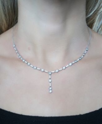 Diamond Necklace (1 ct. t.w.) in Sterling Silver