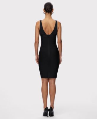 Women's The Backstage V-Neck Midi Dress