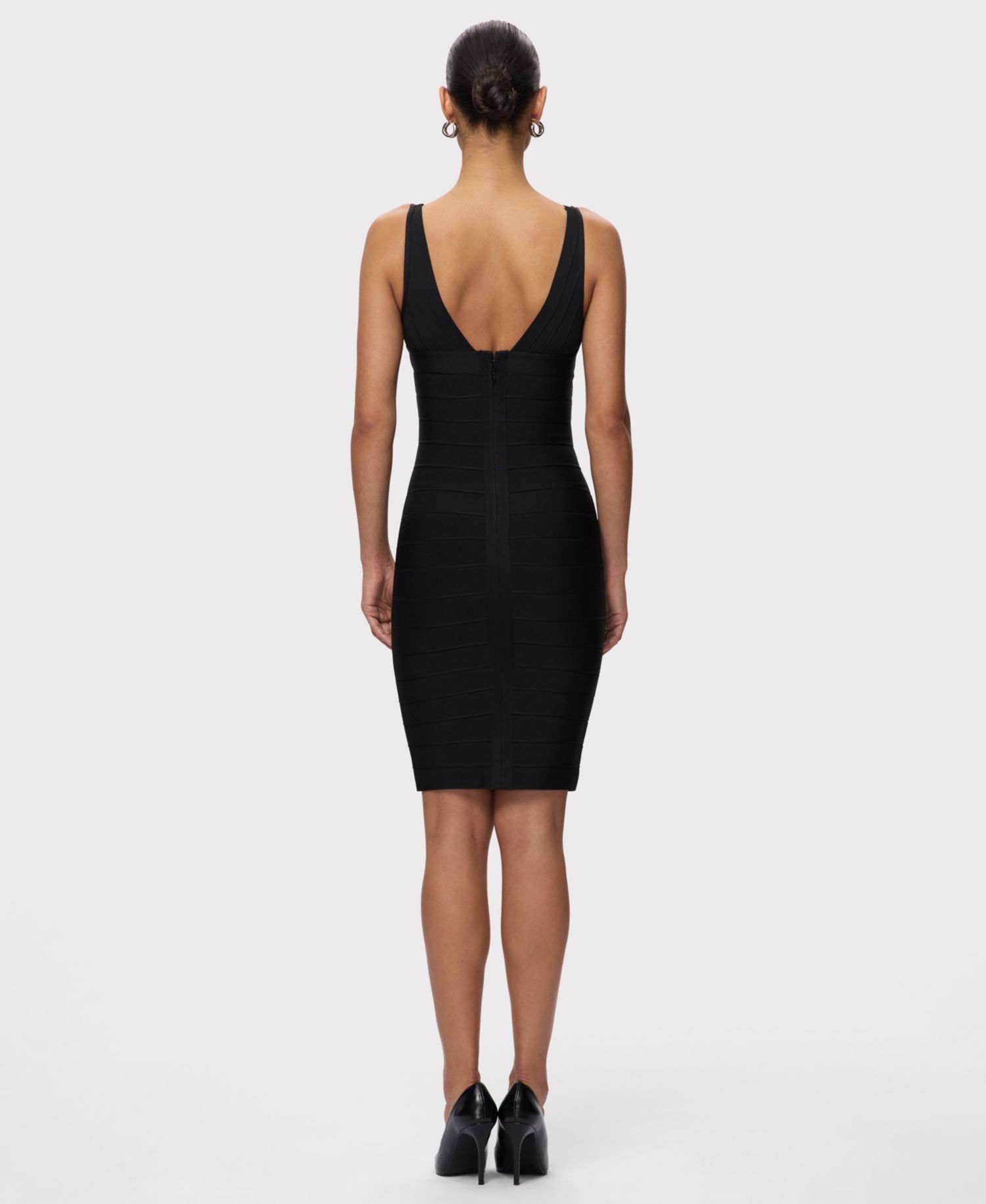Women's The Backstage V-Neck Midi Dress