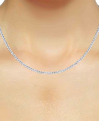 Diamond Necklace (1 ct. t.w.) in Sterling Silver 