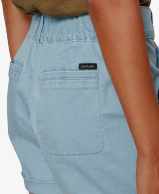 Petite Wander On Denim Shorts