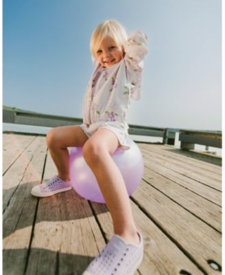 Big Girls Snails Print French Terry Shorts