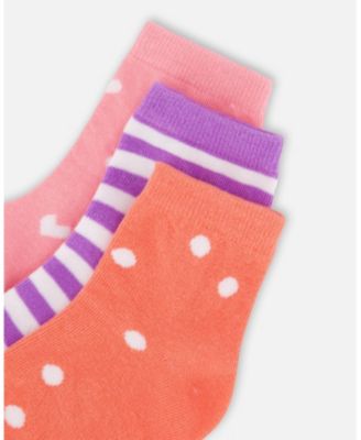 Toddler| Little Girl 3 Pairs Socks