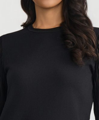 Women's Crewneck Pull-On Blouse