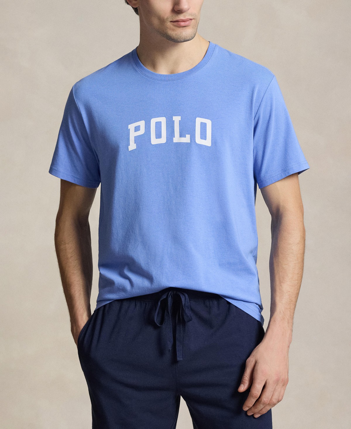 Мужские Polo Ralph Lauren Men's Crewneck Pajama T-Shirt — фото 1