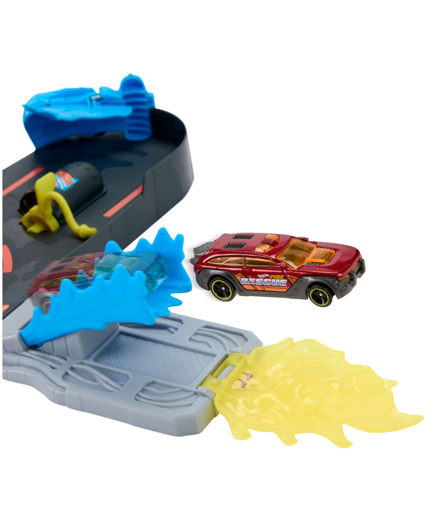 Детский игровой набор Hot Wheels City Super Fire Station Rescue Playset — фото 3