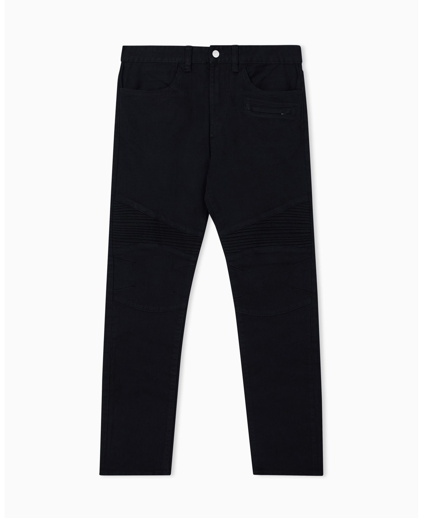 Мужские джинсы A|X Armani Exchange J27 Skinny Biker, цвет: Чёрный — фото 5