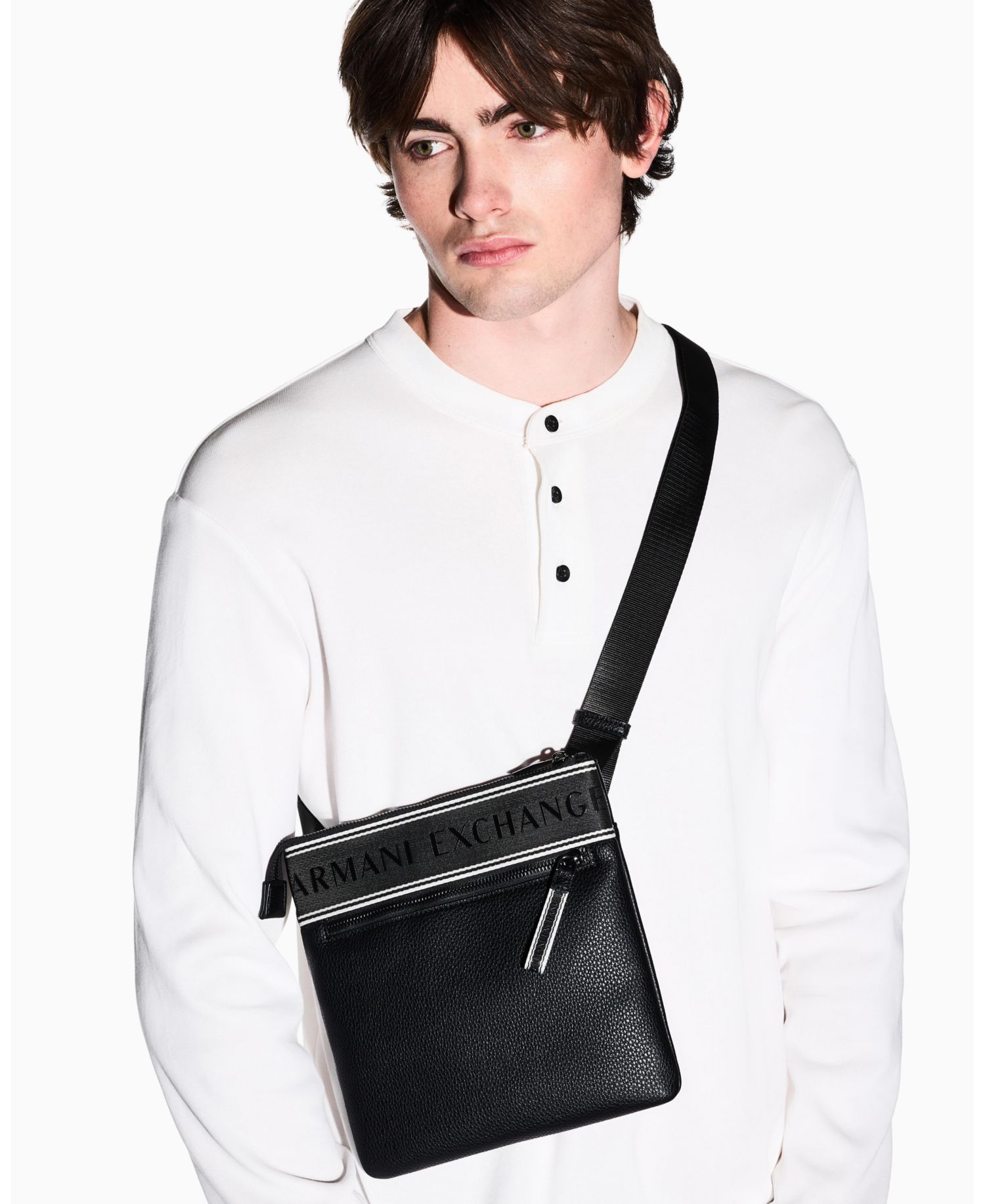 Men's Flat Crossbody Bag