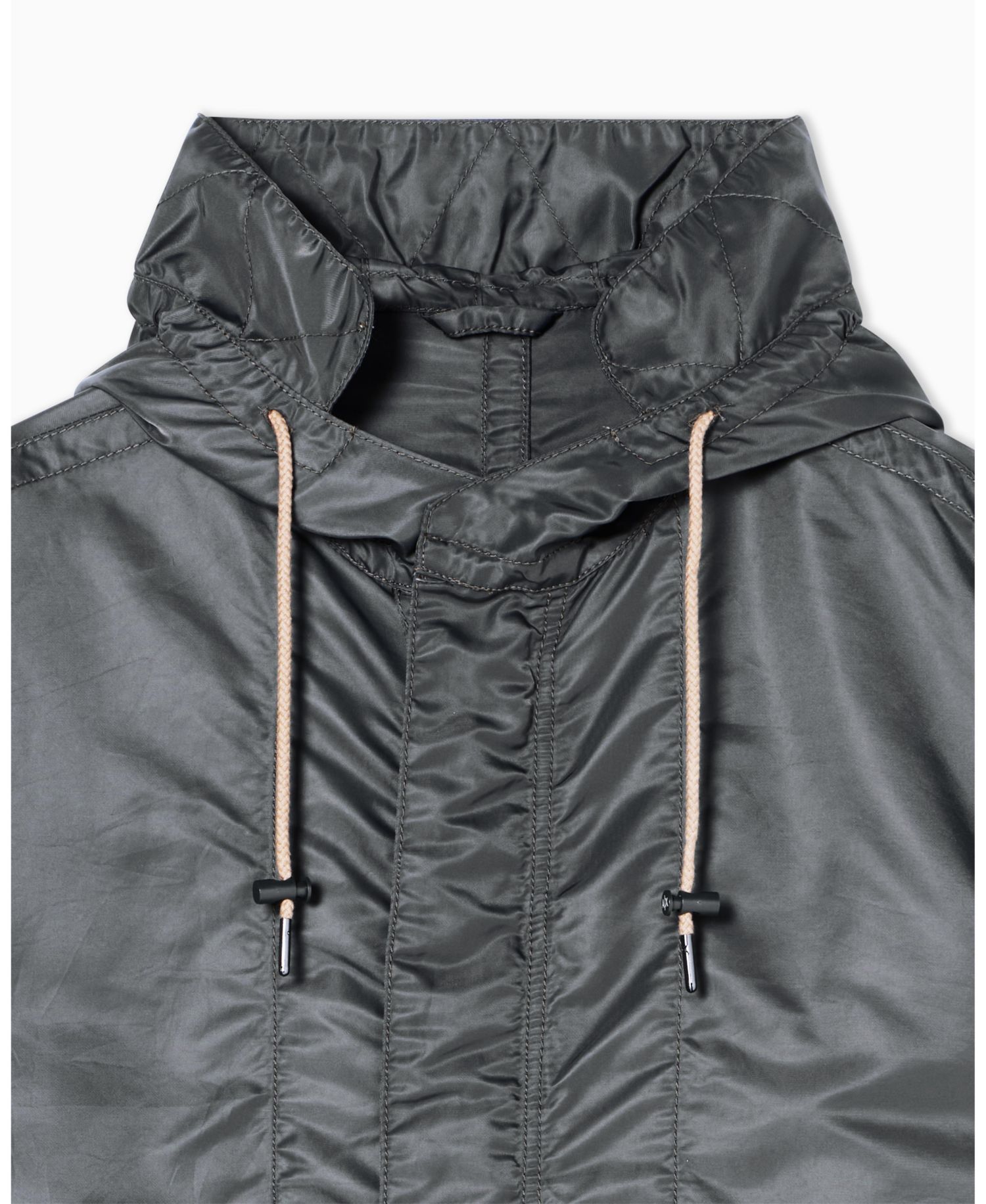Men's Nylon Twill Trench Coat