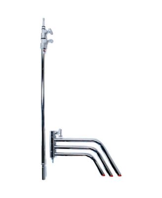 40" C+ Stand with Turtle Base, Grip Head and Arm, Maximum Height 10.5', Supports 22 lbs