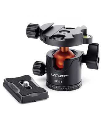 KF-28 Series 28mm Panoramic Ball Head, 22 lbs Load Capacity