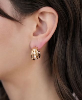 Mini Gleam Hoop Earrings