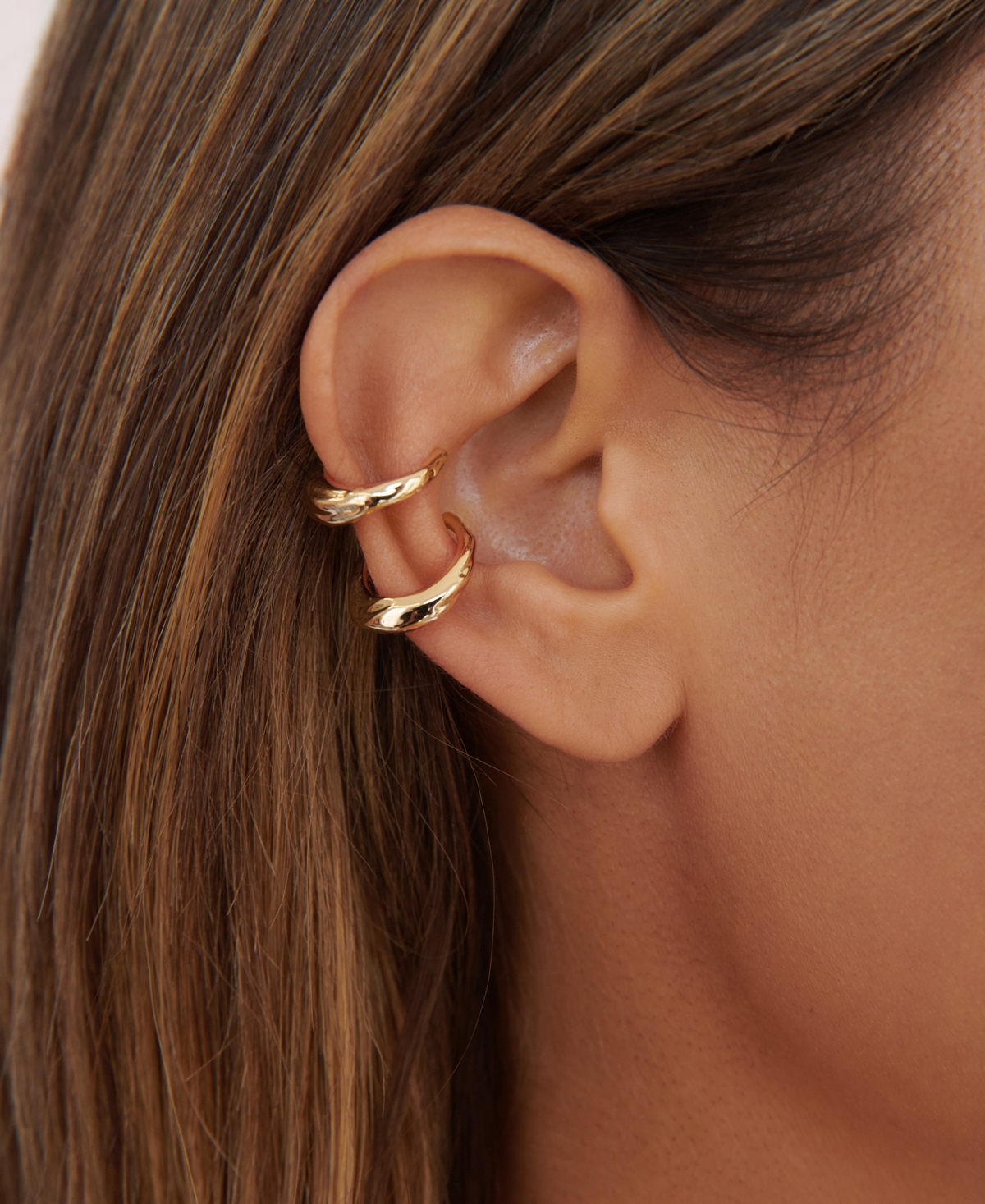 Ettika Dainty Drop Cuff Earrings