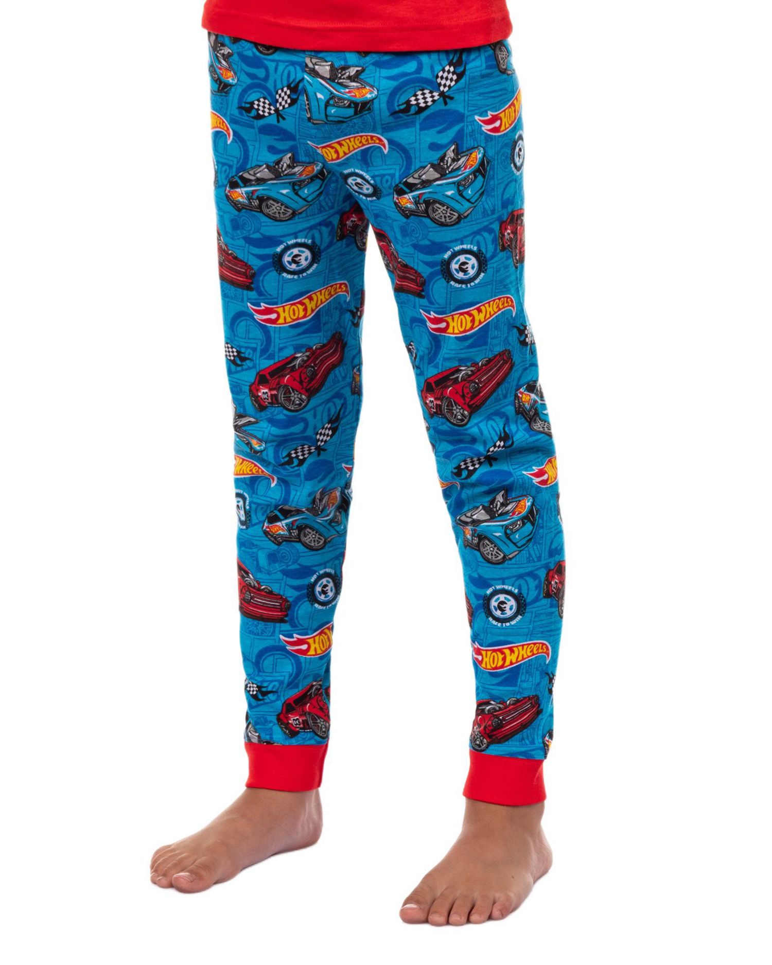 Boy's (4-14) Pajamas Turbo Charged Tight Fit 2-Piece Kids Sleep Set