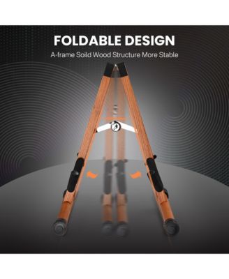 ABS Acoustic Guitar Case with Backpack Straps & Stand Kit Fits for 41" Lockable Hardshell Carrying Case