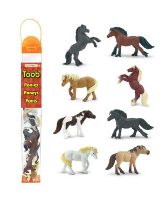 8 Miniature Pony Figurines