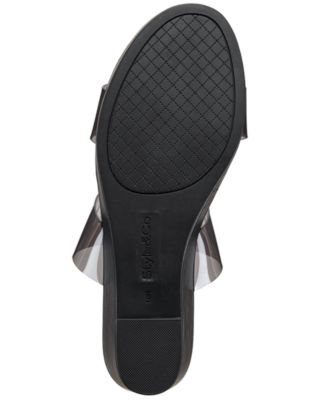 Women's Veronicaa Vinyl Wedge Sandals