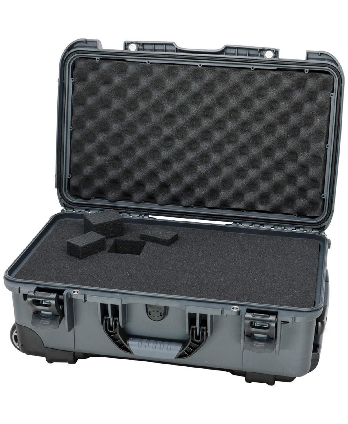 Nanuk Wheeled Series 935 Lightweight Nk-7 Resin Waterproof Protective Case with Foam for Dslr Camera, 3 Lenses, Flash, Graphite