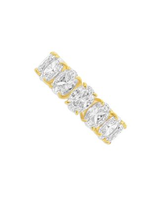 Gold Plated Eternity Band Ring