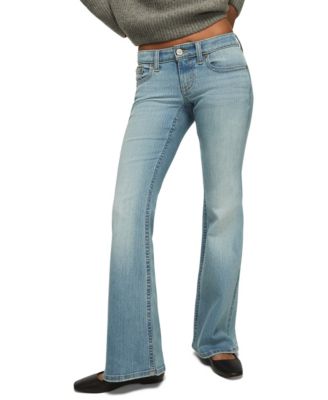 Women's Low Rise Flare Jeans