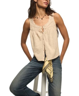 Women's Sleeveless Swing Tank Top
