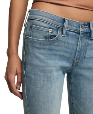 Women's Sweet Straight Mid Rise Jeans