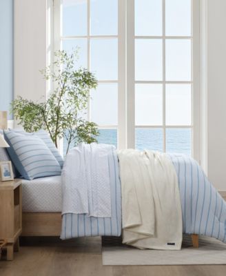 Chambray Waves Printed 2-Pc. Comforter Set, Twin/Twin XL