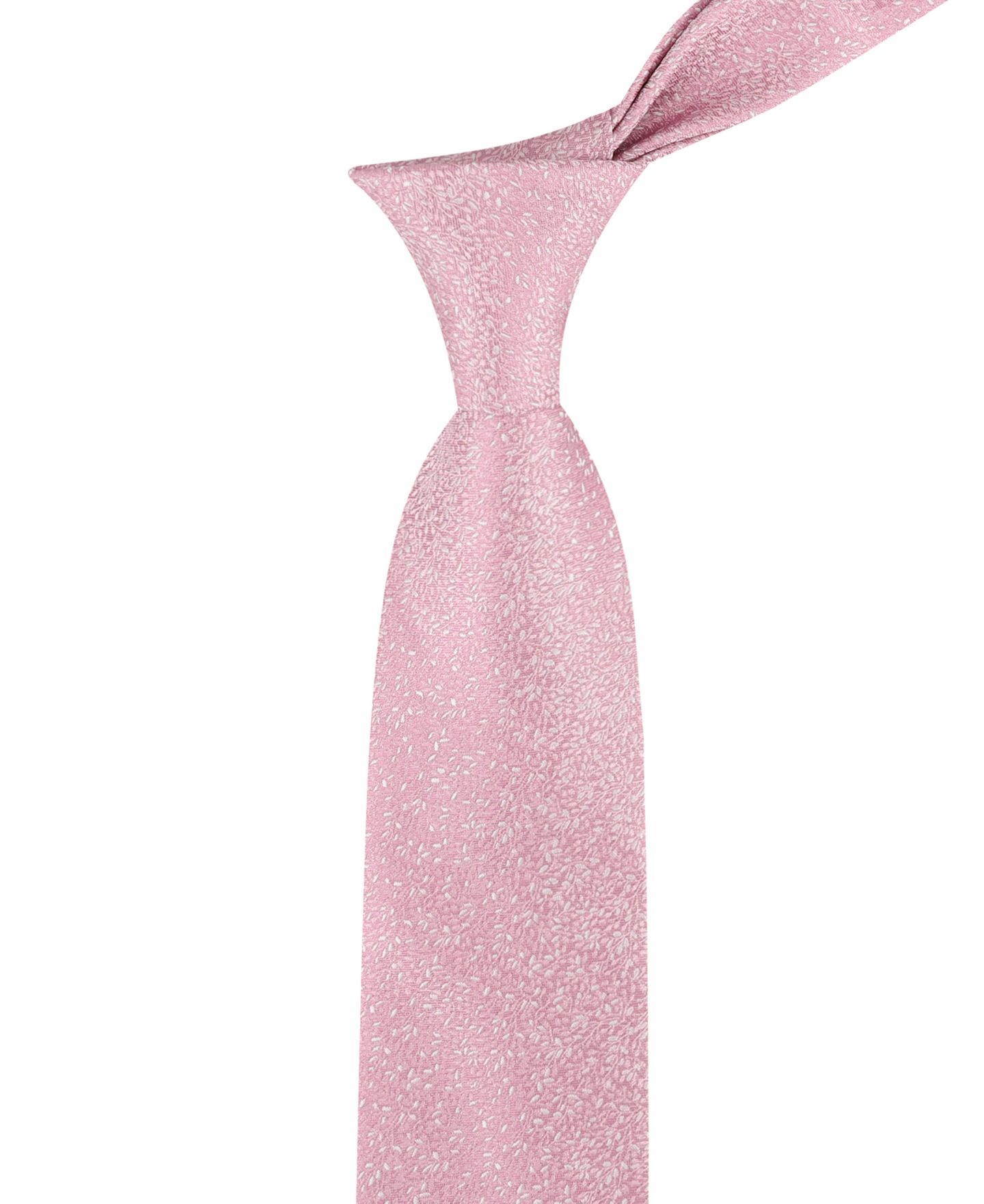 Мужской галстук Calvin Klein Barilla Floral Classic Tie, цвет: Ягодный — фото 5