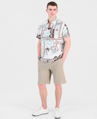 Men's Thai Tropics Print Woven Shirt