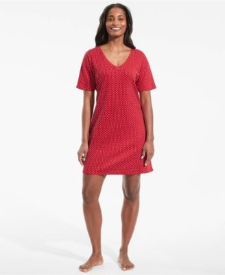 Women's Cotton Interlock Relaxed Above the Knee Nightgown