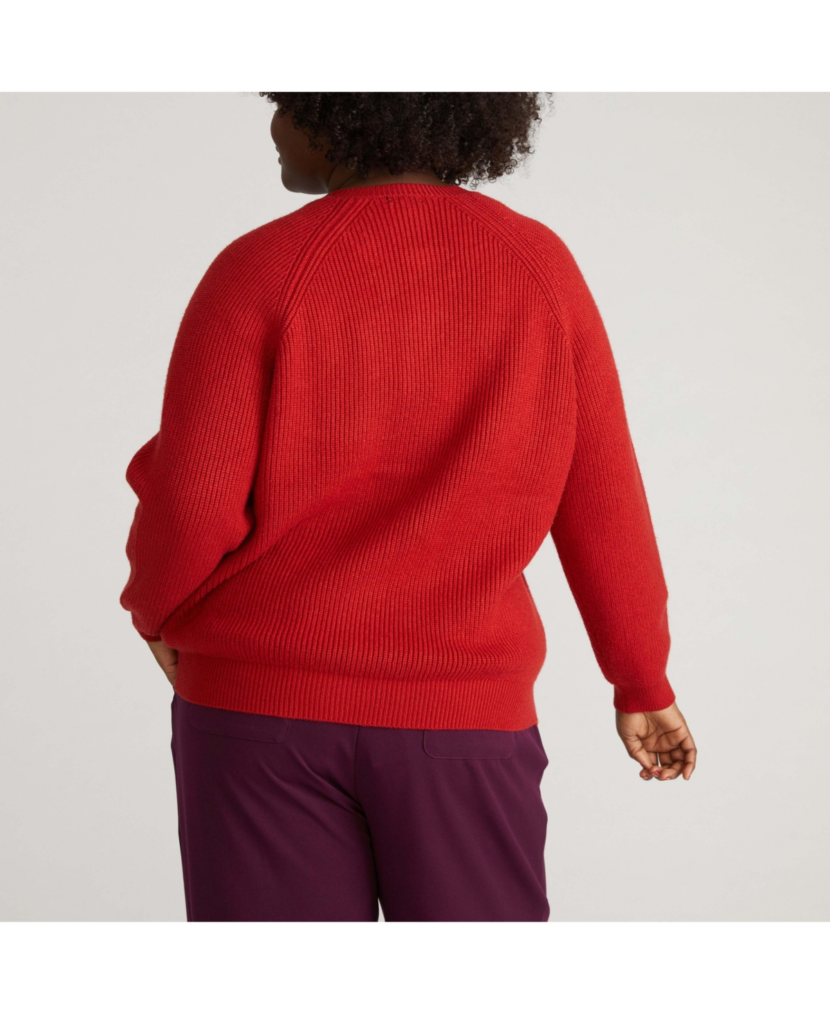 Universal Standard Women's Plus Better-Than-Wool Zip Cardigan Sweater