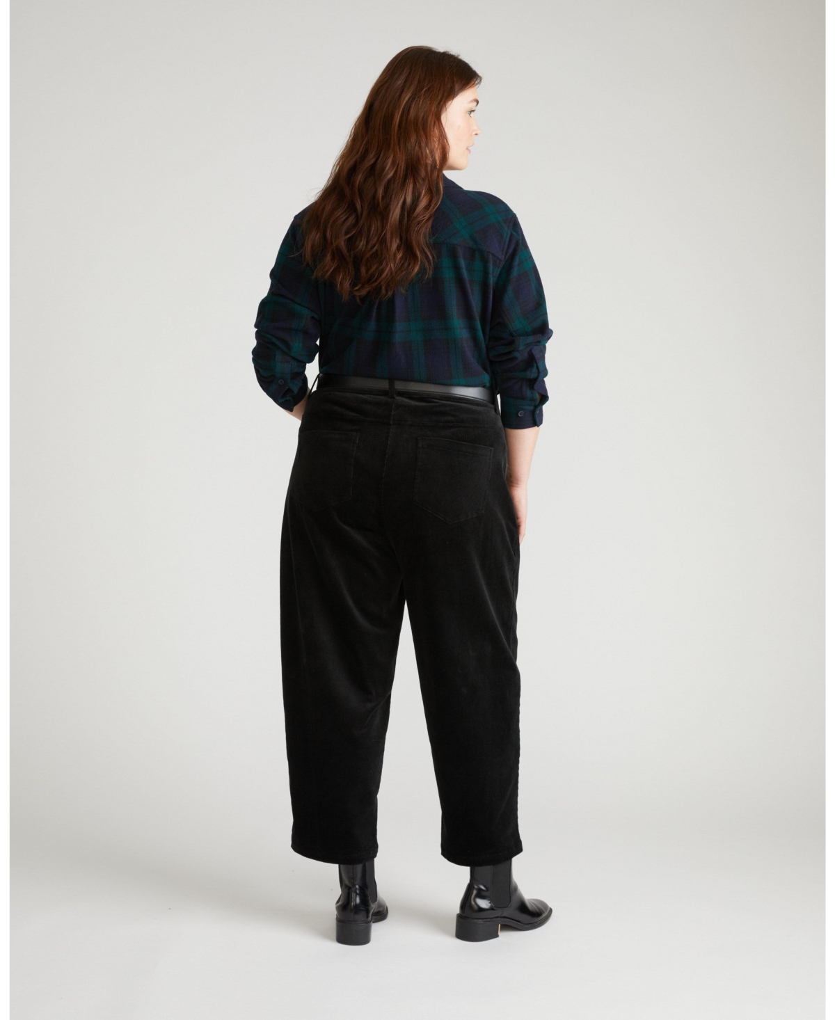 Universal Standard Women's Dakota Twisted Leg Corduroy Pants